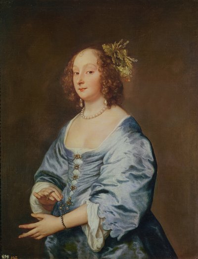 Marie Ruthven, Lady van Dyck, c.1639 de Anthony van Dyck